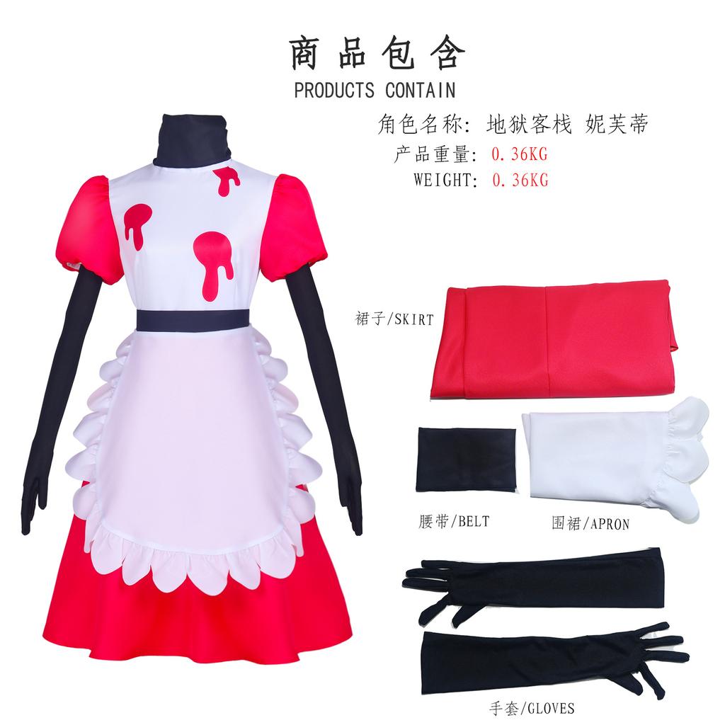 Neues Angebot Amerikanisches Drama Hell Inn Cos-Kleidung Hell Inn Alastor Cosplay-Kleidung