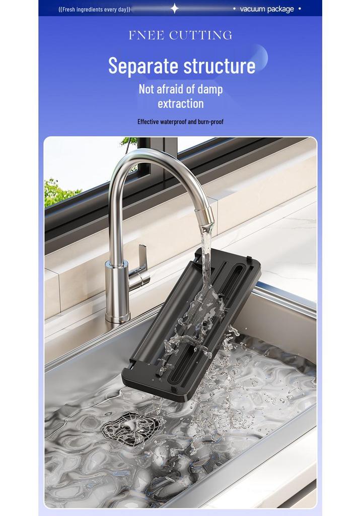 Compact Dual-Use Automatic Touch Screen Vacuum Sealer for Food Preservation