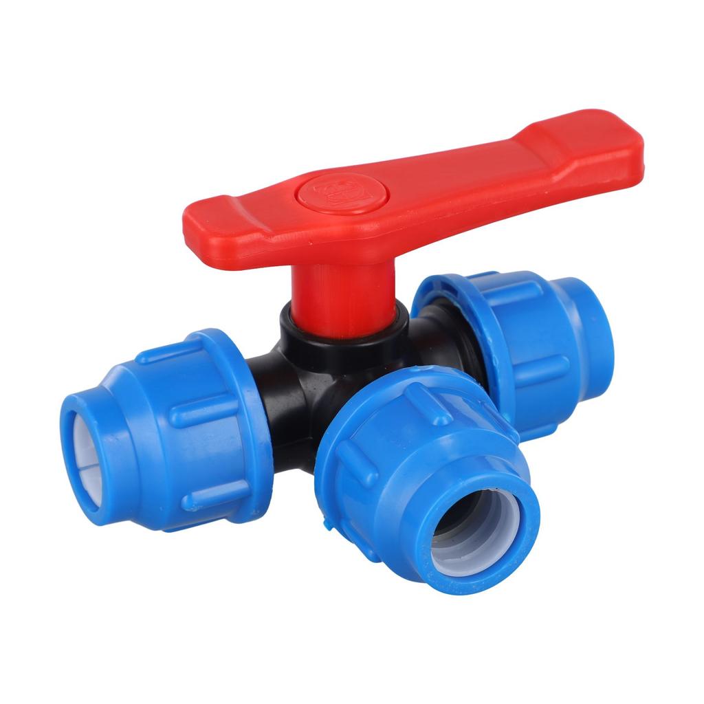 Ball Valve 20/25/32/40/50mm 20mm-50mm 3-Way Ball Valve PE