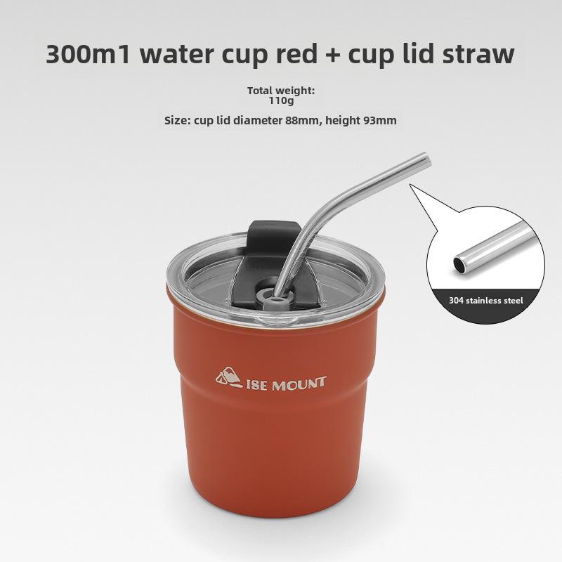 Mehrzweckbecher aus Edelstahl für den Außenbereich zum Campen, für Bier, Kaffee, Wasser und Getränke