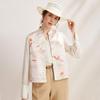 Zhaojun Women's New Chinese Style Mulberry Silk Jacquard Vest