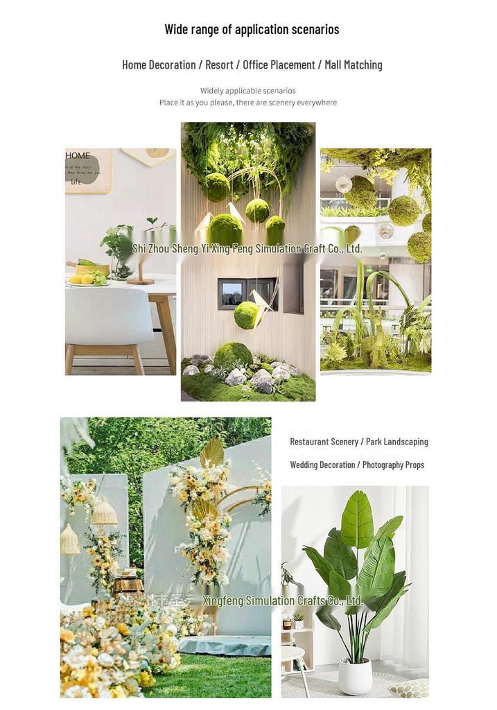 Oriental Cattail Artificial Plant for Yard and Garden Decor