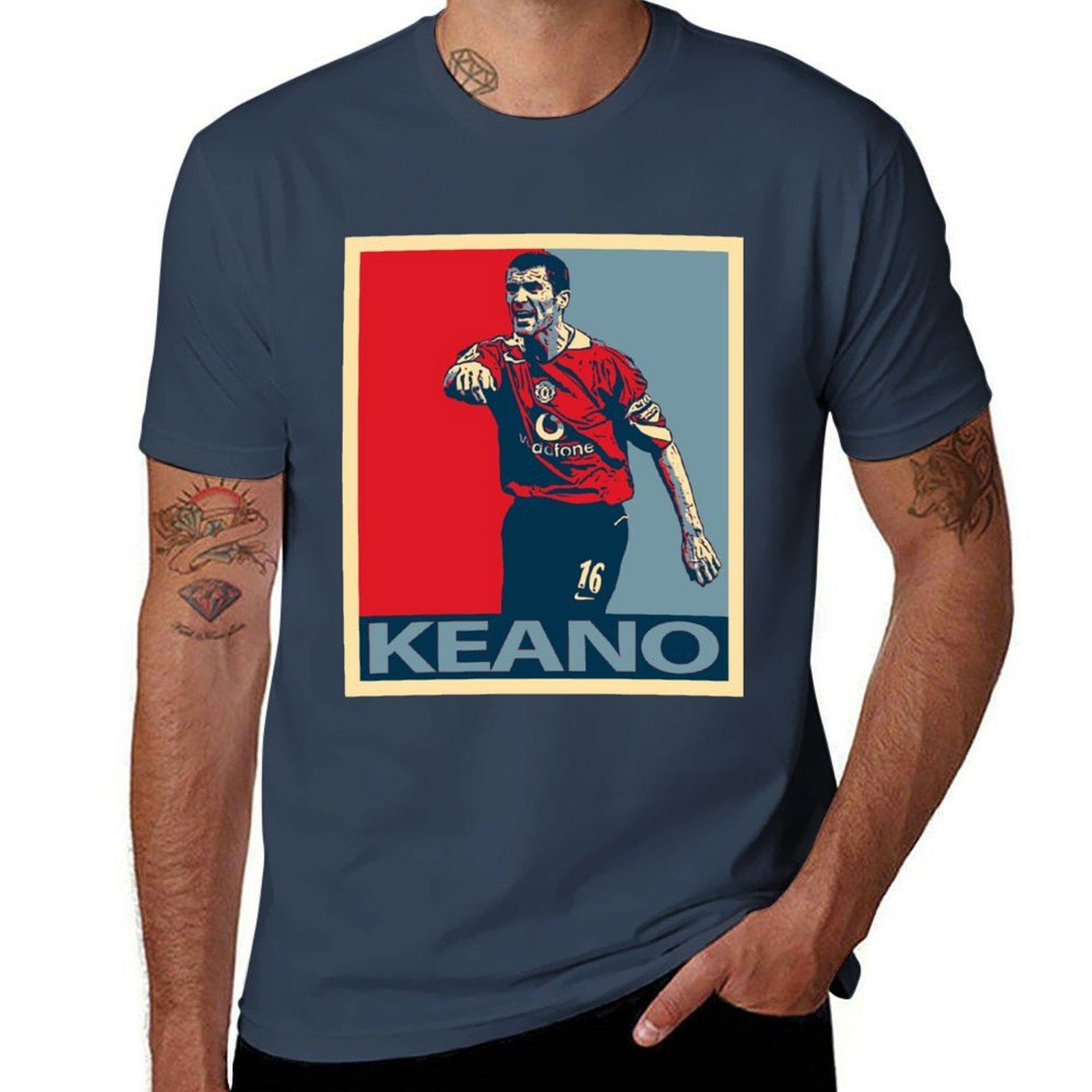 Roy Keane Tshirt Daily Casual Short Sleeve Tee Shirt S