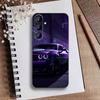 Sports Cool Car Phone Case For Samsung Galaxy A73,21,22,32,71,53,52,51,80,5G Soft Black Cover