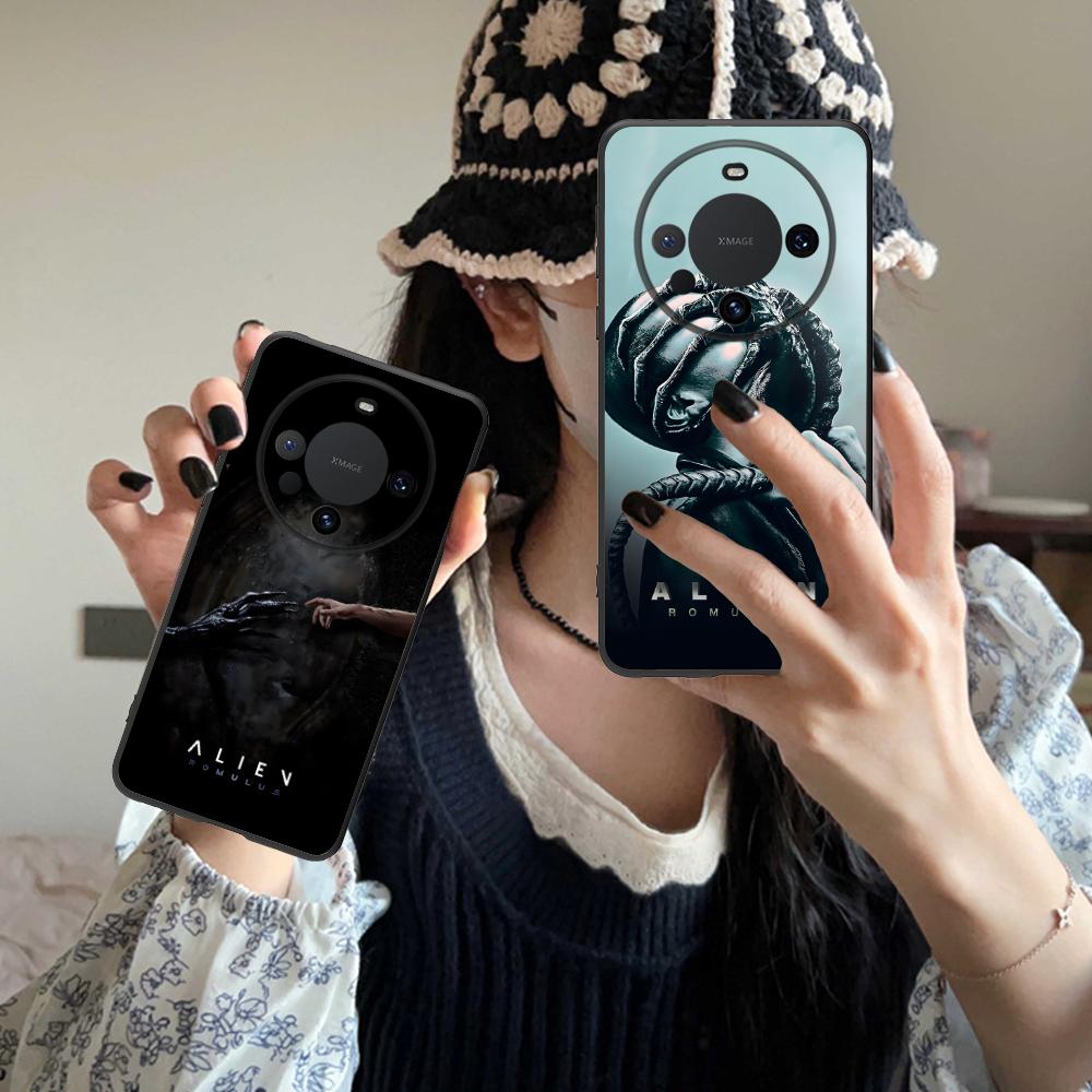 Alien Romulus Mobile Cell Phone Case for Huawei Mate 60 50 40 30 20 10 Pro Plus Lite E 5G Colorful Printing Cover Pretty Luxury