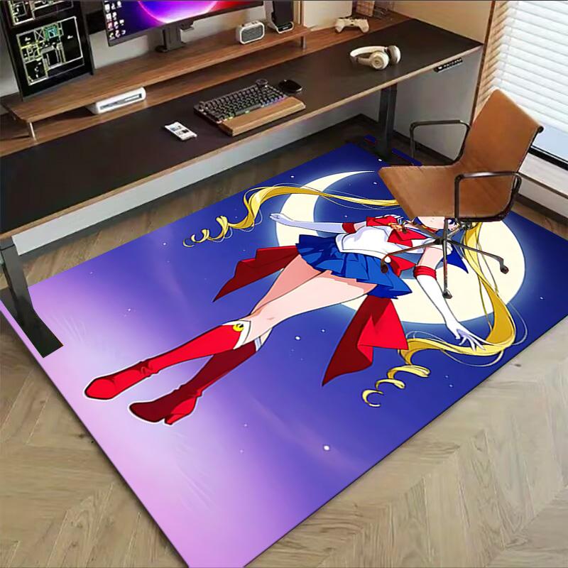 Moonlit Sailor Magic Carpet For Playroom Bedroom Living Room Sofa Home Decorkids Game Area Rug Nonslip Floor Mat