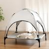 2026 New Summer Elevated Dog Bed Sun Protection Dog Tent Folding Camping Bed Cat Shelter Outdoor Removable Portable Puppy House