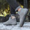 Botas Deportivas Unisex de Caña Media para Exterior - Senderismo, Trekking, Esquí, Cálidas, Resistentes al Frío, Antideslizantes, Botas de Algodón para Nieve
