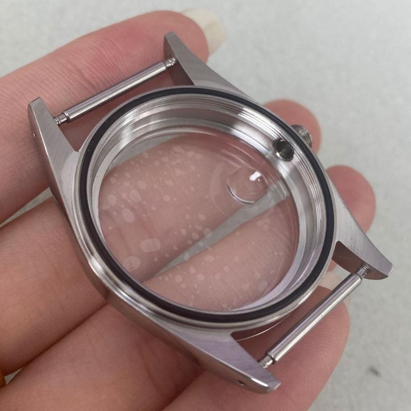 Stainless Steel Watch Case 36mm for 4R Watch Movement Accessories Steel Watch Watch Case Shell