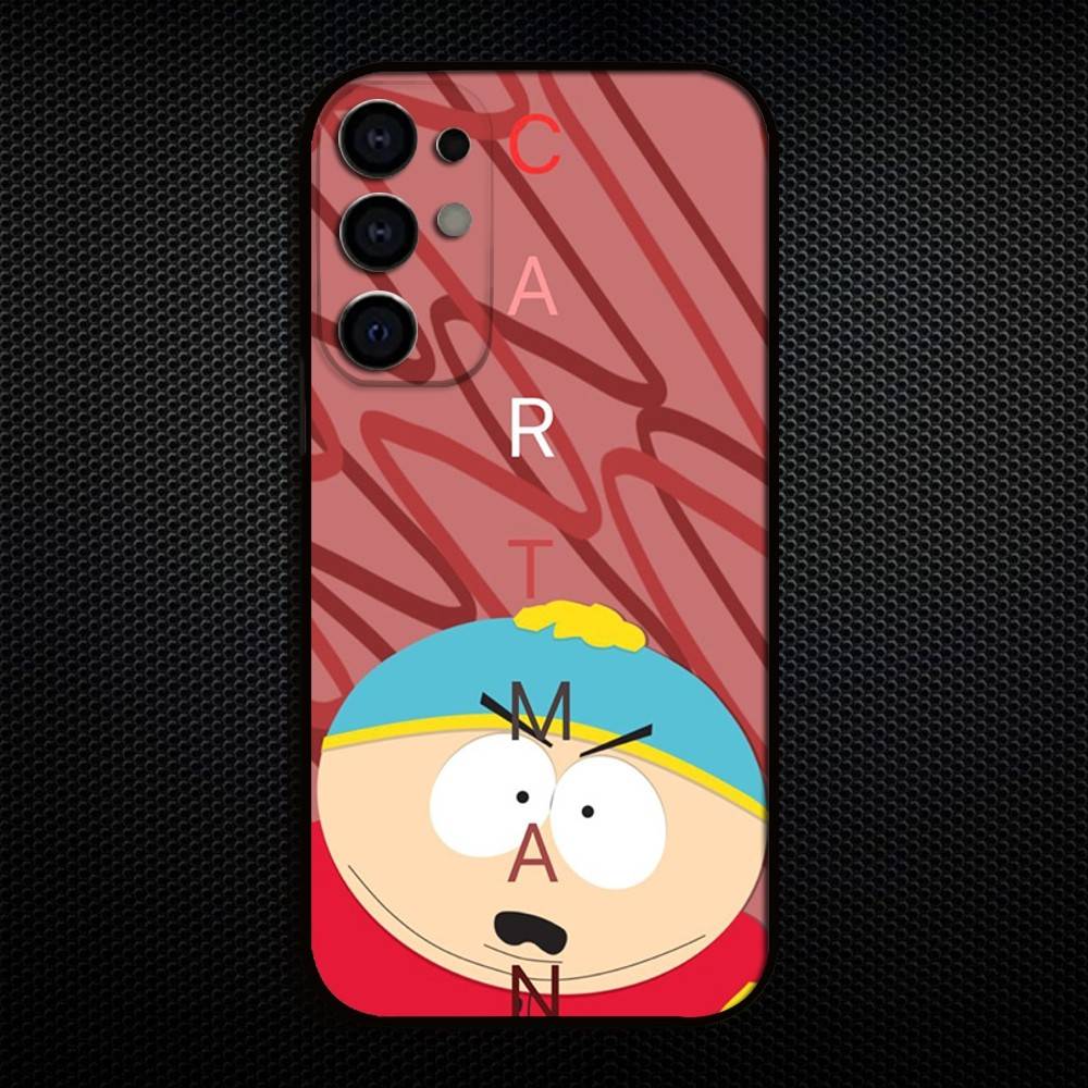 Cartoon S-South-Parkes  Phone Case For Samsung S25,S24,S23,S22,S21,S20,Plus,Fe,Lite,Others Black Cover