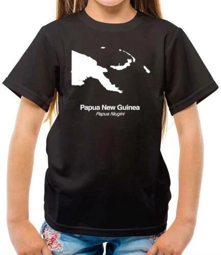 

Papua New Guinea Silhouette - Kids T-Shirt - Country - Travel - Home - City 130