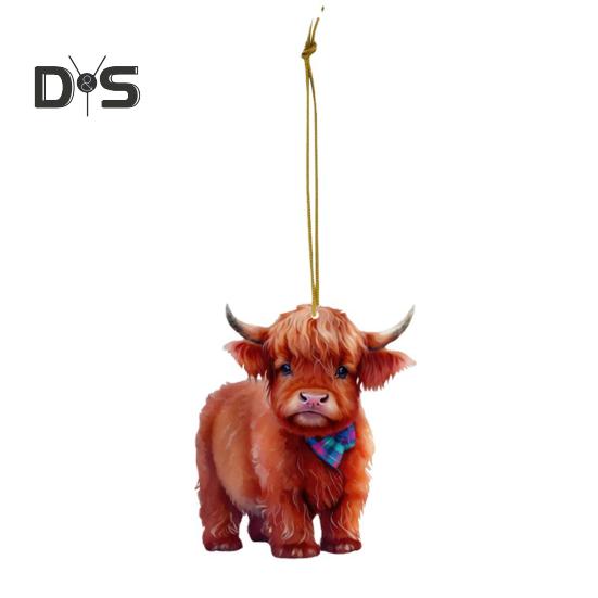 

Легкая автомобильная вешалка с подвеской в ​​виде зеркала заднего вида в форме коровы на ремешке коричневый