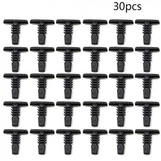 30pcs Car Weatherstrip Retainer Clips Replacement 4876498 For Chevrolet Auveco