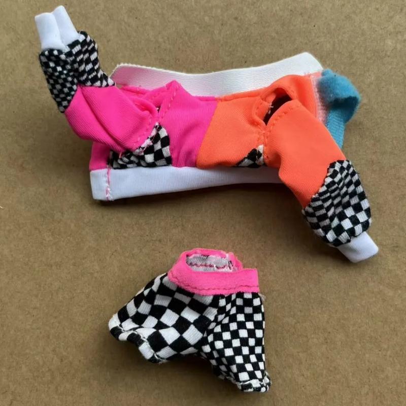Big Fashion Doll Clothes Jacket Pants Dress Socks Colorful Doll Decor Accessories DIY Doll Dressing Parts