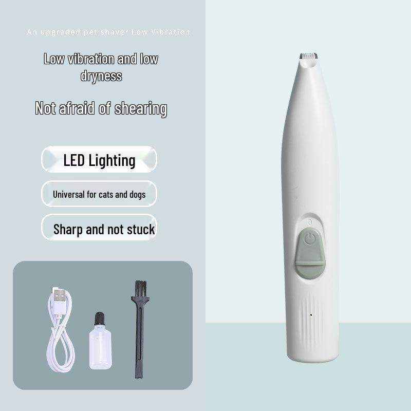 Electric Pet Paw Hair Trimmer for Cats and Dogs