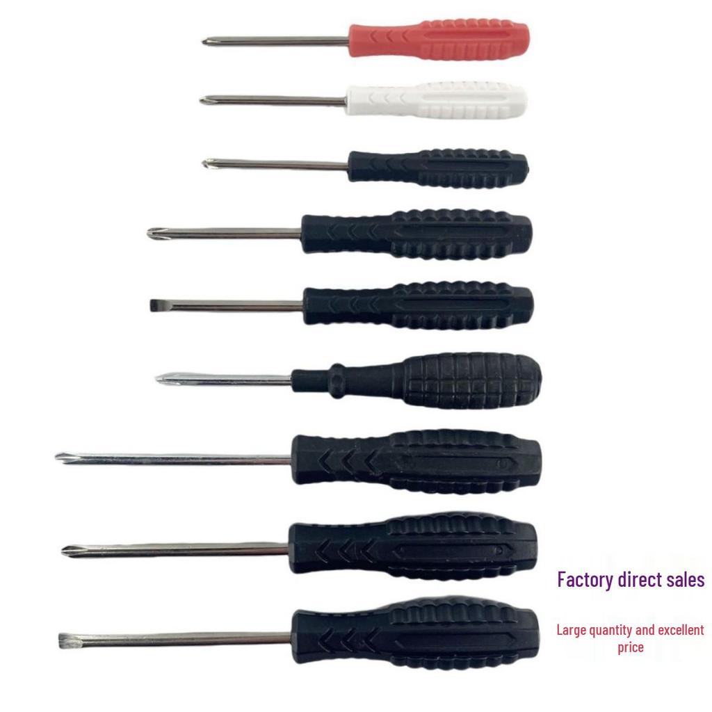 Wave Pattern Hardened Screwdriver Set (3.0/4.0/5.0) for Furniture Repair & Assembly