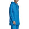 adidas Felpa Casual a Maniche Lunghe con Cappuccio Monocolore da Donna Felpa Blu DT9221