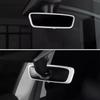 2PCS Protector Trim Frame Compatible With Tesla Model 3 Y -2024 2026 Screen Edge Frame Rearview Mirror Cover Interior Silicone Decorations Center