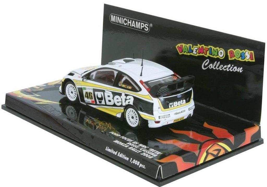 PMA scale Ford Focus Rally Monza 2008 Finished Product 1/43 #46