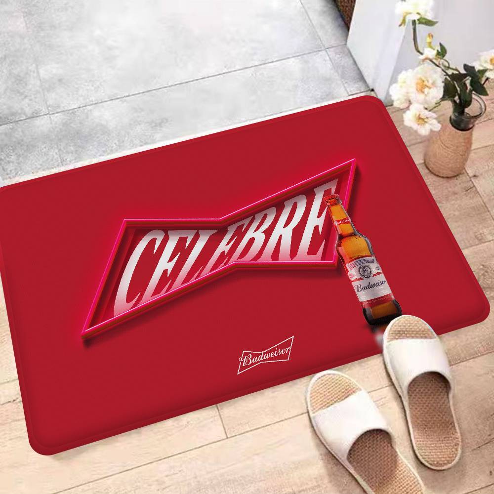 B-Budweisers Floor Mat Non-Slip Laundry Room Mat Laundry Decor Balcony Child Living Room Household Carpets