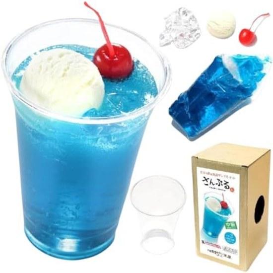 Ganso Shokuhin Sample-ya Samplun Tropical Float Food Sample Production Kit Drink Handmade Craft Made Japan Workshop Summer Vacation Independent Fake