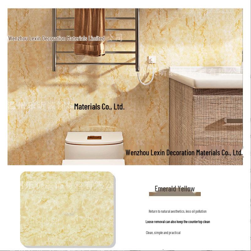 High-Temperature Resistant, Waterproof, Oil- and Moisture-Proof Kitchen Wall Stickers - Self-Adhesive Aluminum Foil for Cabinets and Stoves