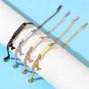 Stainless Steel Cuban Chain Children's Butterfly Laser Bracelet