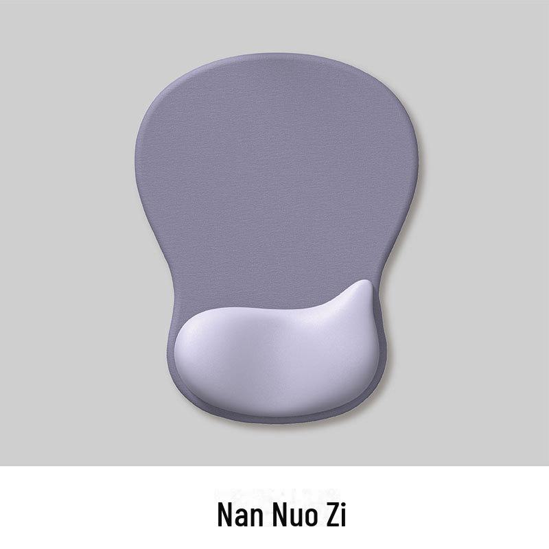 Ergonomisches Mauspad mit Handballenauflage aus Silikon mit Farbverlauf – rutschfestes, verdicktes Design