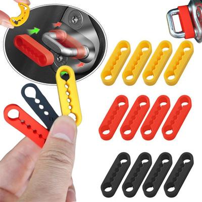 Silicone Car Door Lock Protectors Autos Door Noise Reduction Cushioning Covers  for Quieter Closing