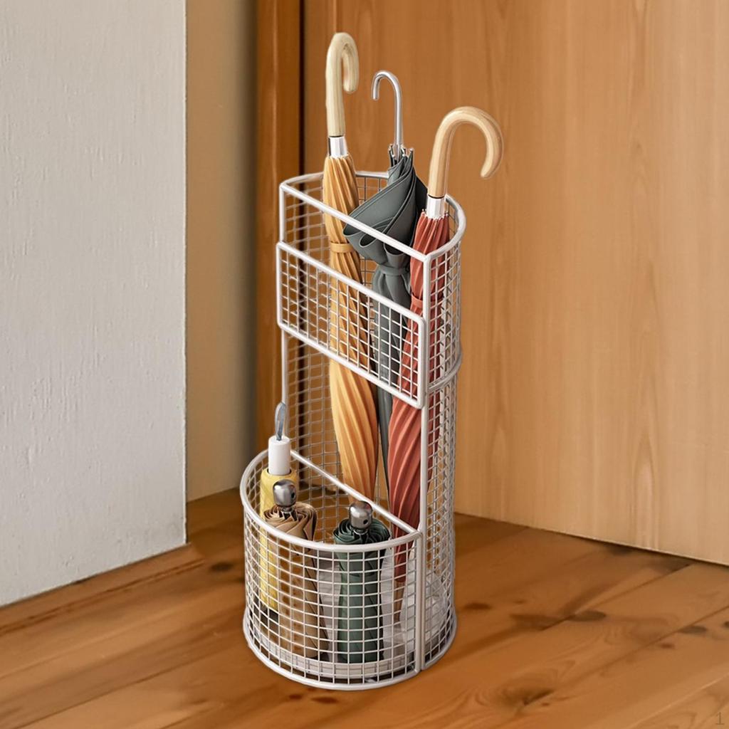 Schirmständer Haltbarkeit Eisen Praktisch Premium Halter Gestell Schirme Organizer für Zuhause