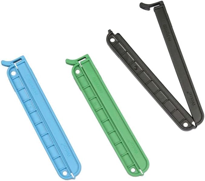 WeLoc PA110B2 110mm x CLIP-it 3-pack (Blue-Green-Black)