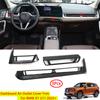 Pro BMW X1 U11 2023 2024 ABS Vzhled karbonových vláken Automobilová palubní deska Kryt výdechu ventilace Obložení Auto příslušenství