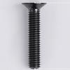 Multiple Color M4 p0.7mm x 8 10 12 14 16 18 20 -45mm GR5 Titanium Alloy Countersunk Screw Bolt  T20 Torx Flat Head For Motocycle