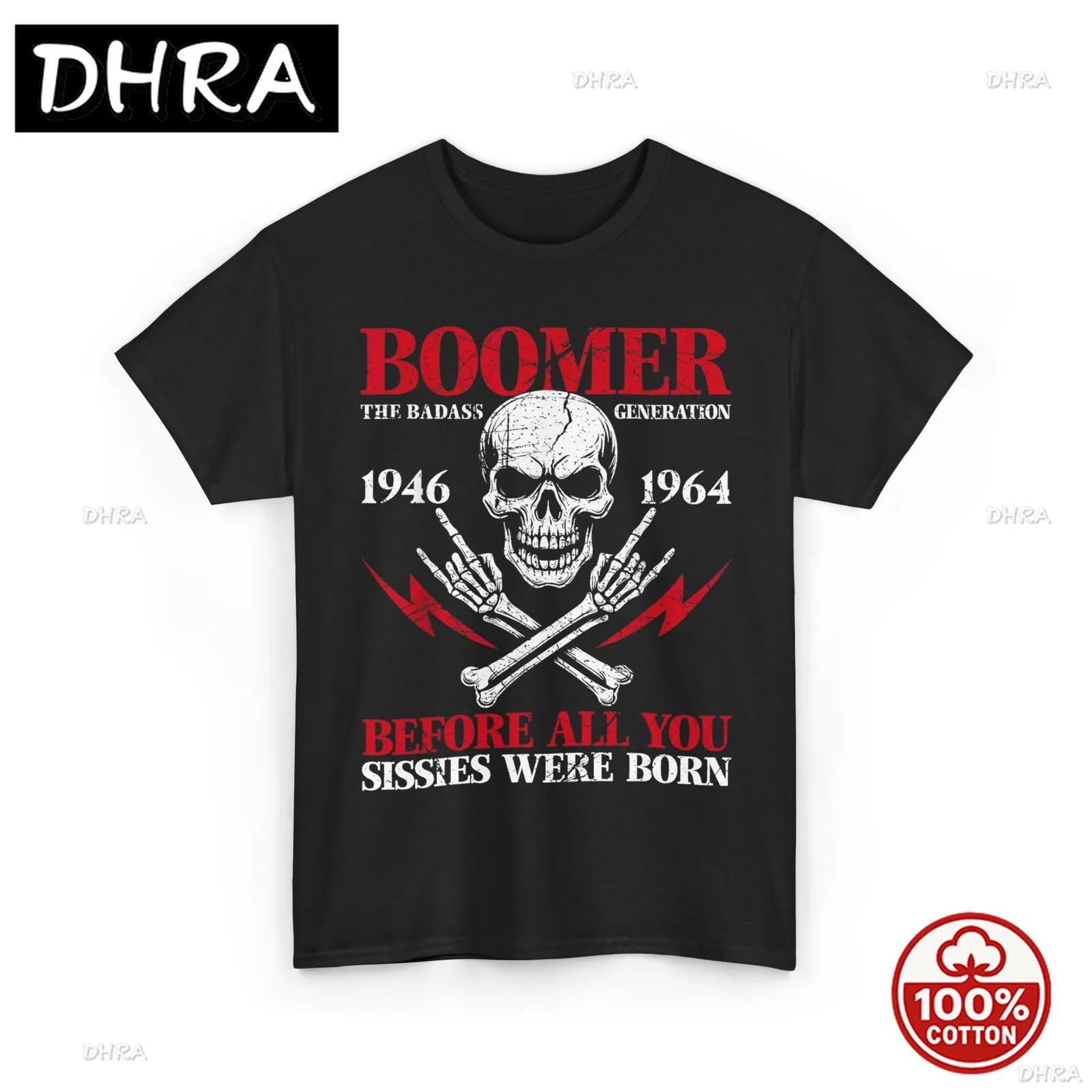 Boomer Generation Badass Before All You Sissies 1946 1964 Funny Shirt T Shirts Trendy Aesthetic Graphic Tee Loose Tops Casual S