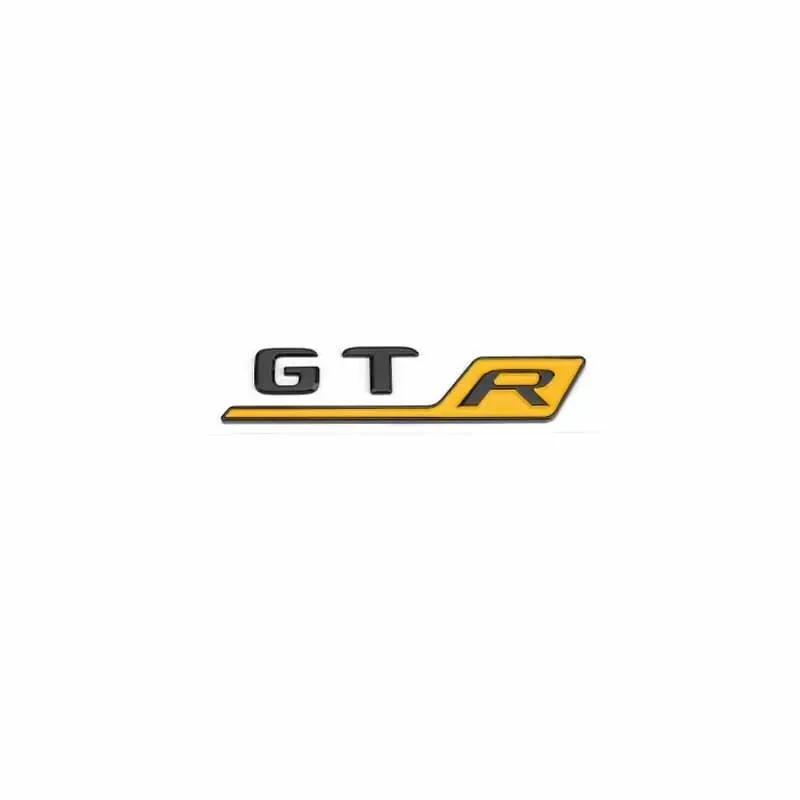 GTR GTS GTC 3D ABS Letter Rear Trunk Decal Emblem Badge Sticker For Mercedes Benz AMG GT R S C GT43 GT63 C190 Car Accessories