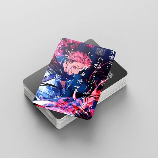 Roitang Magic Rotation Photo Card Gojo Poka 60pcs + Mini Sticker 32pcs, Popular Korean Game