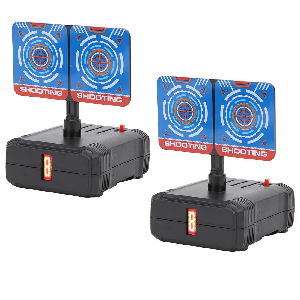 

2Pcs Electric Scoring Target Shooting Soft Air Shooting Toy Marker AcoustoOptic Accessory