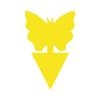 Double Sided Special Shaped Sticky Board Insect Yellow Board Flying