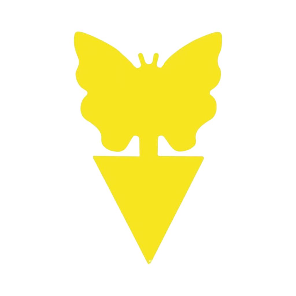 Double Sided Special Shaped Sticky Board Insect Yellow Board Flying