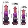Colored Silicone Glow In The Dark Dildo For Men And Women's Sexual Products