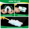 11-111pc Disposable Duster Refills Handle Not Included Replaceable Dusting Cloth Table Dust Cleaning Tools for Home Office Blind