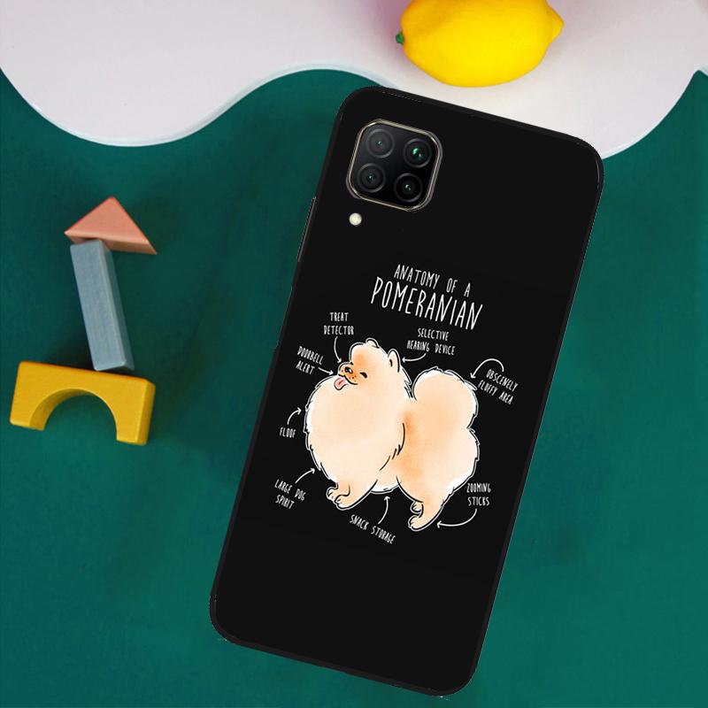 Pomeranian Dog For Huawei Nova Y73 Y72 Y70 Y90 Y60 Y61 Y91 12s 12i 11i 8i 9 10 SE P40 Lite P30 P60 Pro Case