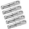 15PCS Heavy Duty Fishing Swivels Stainless Steel Swivel Connectors Bearing Swivels  Big Game Fishing