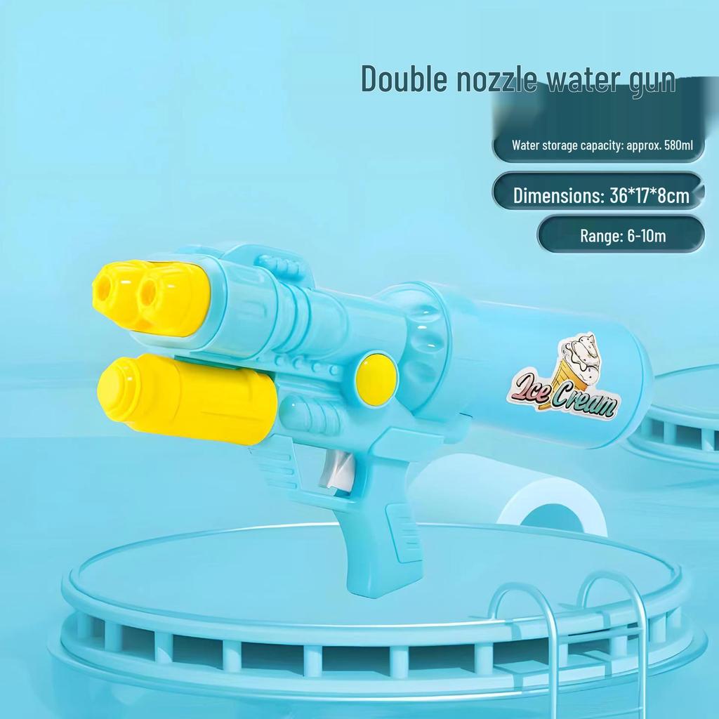 Gatling Large-Capacity Water Gun - Pull-Out Type for Men & Girls, Perfect for Rafting & Water Splashing Festivals