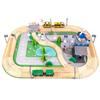 70-Piece Wooden Train Track Set for Ages 2-7: Interactive Educational Toy