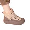 Fleece Warm New Short Boots Women's Winter New Cotton Shoes Lamb Wool High-top Shoes