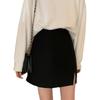 Women's Summer High-Waisted Business Clerk Skirt Anti-Exposure Slimming Academic Teacher Slit Casual All-match Versatile Bodycon Skirt