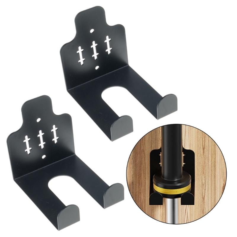  Coated Barbells Storage Mount Homes  Gym Space Savers Equipment Organizers for  Weightlifting Bar 