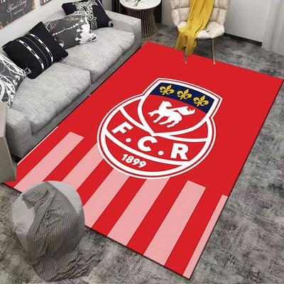 Red Carpet with FCR Logo Suitable As a Non-slip Mat for the Living Room or Bedroom Sofa