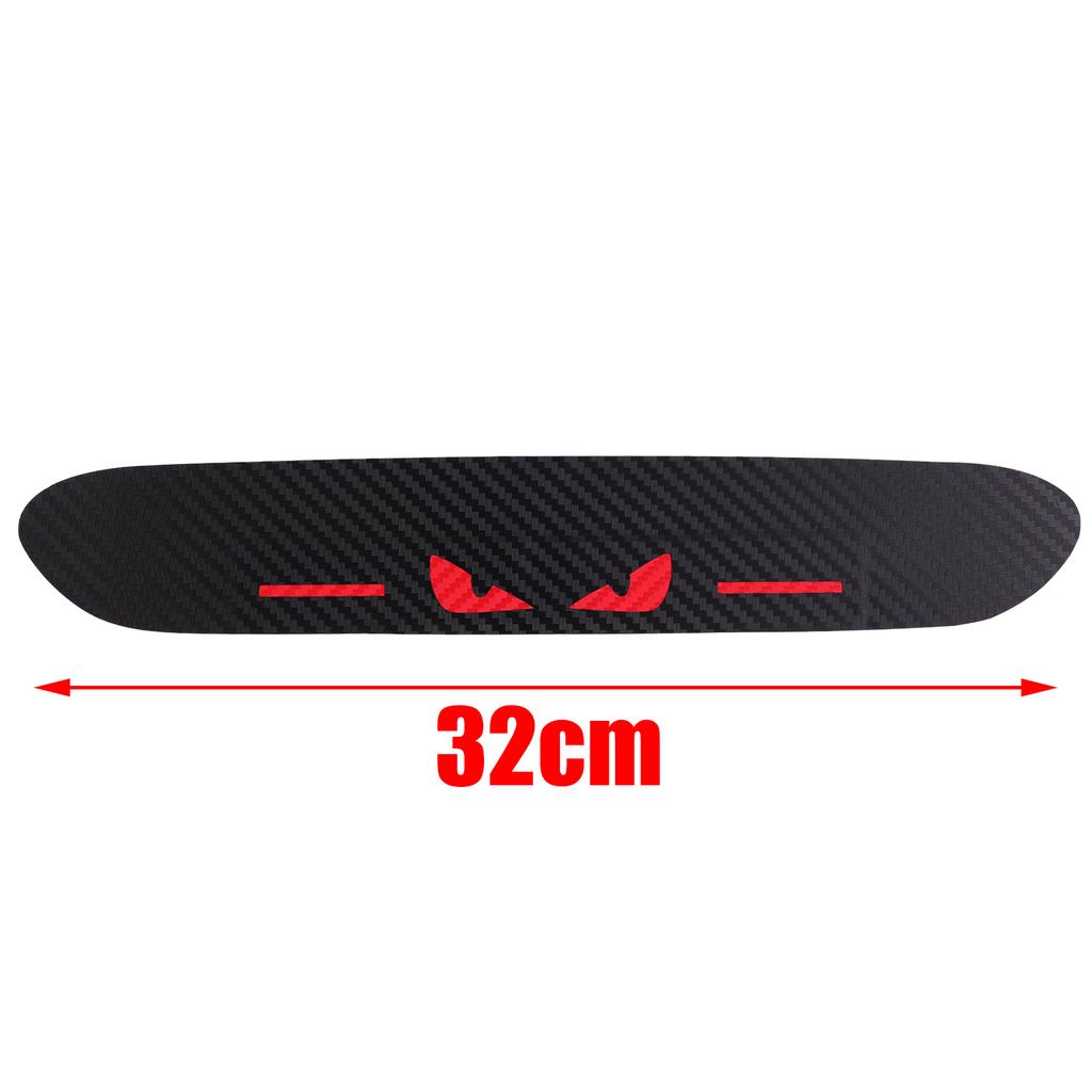 Carbon Fiber Stickers Taillight Brake Lights Lamp Protector Cover Auto Styling for Chery Logo Tiggo 7 Devil Sticker Accessories